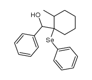 phenyl-[(1-phenylseleno-2-methyl)cyclohexyl]-methanol Structure
