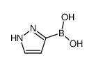 1H-pyrazol-3-ylboronic acid Structure