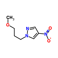 1-(3-Methoxypropyl)-4-nitro-1H-pyrazole Structure