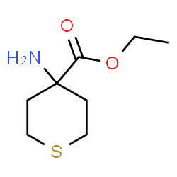 ethyl 4-aminothiane-4-carboxylate structure