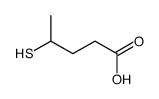 4-Mercapto-pentanoic acid结构式