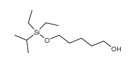 5-((diethyl(isopropyl)silyl)oxy)pentan-1-ol Structure