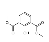 dimethyl 2-hydroxy-5-methylbenzene-1,3-dicarboxylate Structure