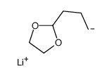 lithium,2-propyl-1,3-dioxolane结构式