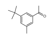 1-(3-tert-butyl-5-methyl-phenyl)-ethanone结构式