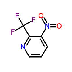 3-Nitro-2-(trifluoromethyl)pyridine Structure