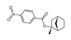 2-methyl-2-endo-norborn-2-yl p-nitrobenzoate结构式