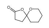1,6-Dioxaspiro[4.5]decan-2-one Structure