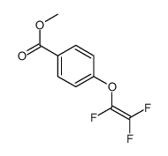 methyl 4-(1,2,2-trifluoroethenoxy)benzoate结构式