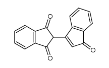 2-(1-oxo-1H-inden-3-yl)-2H-indene-1,3-dione Structure