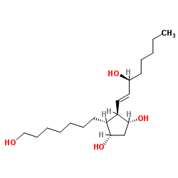 prostaglandin F1α alcohol Structure