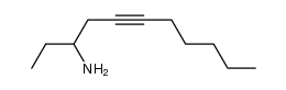 1-ethyl-3-nonynylamine结构式