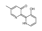 2-(3-hydroxy-1H-pyridin-2-ylidene)-5-methylpyridin-3-one Structure