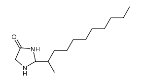 (+/-)-2-(undecan-2-yl)imidazolidin-4-one结构式