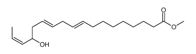 methyl 15-hydroxyoctadeca-9,12,16-trienoate Structure