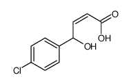 4-(4-chlorophenyl)-4-hydroxybut-2-enoic acid Structure