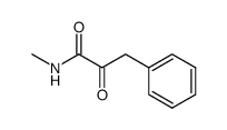 N-Methyl-α-oxo-3-phenylpropanamide Structure