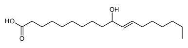 10-hydroxyoctadec-11-enoic acid Structure