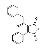 2-benzylquinoline 3,4-dicarboxylic anhydride结构式