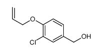 (3-chloro-4-prop-2-enoxyphenyl)methanol结构式