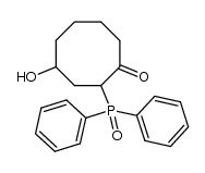 2-(Diphenylphosphinoyl)-4-hydroxycyclooctanone结构式