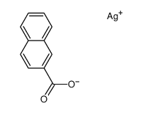 silver naphthalene-2-carboxylate Structure