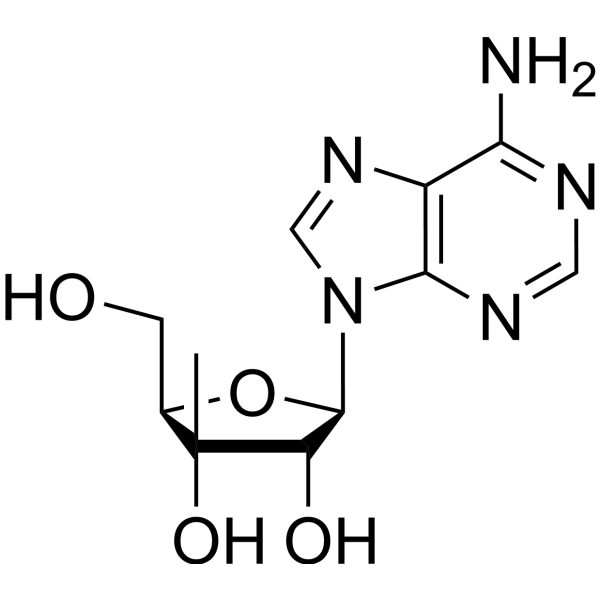 3’-beta-C-Methyladenosine结构式