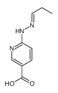 3-Pyridinecarboxylicacid,6-(propylidenehydrazino)-(9CI)结构式