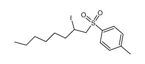 1-((2-iodooctyl)sulfonyl)-4-methylbenzene结构式