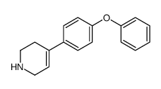 4-(4-phenoxyphenyl)-1,2,3,6-tetrahydropyridine Structure