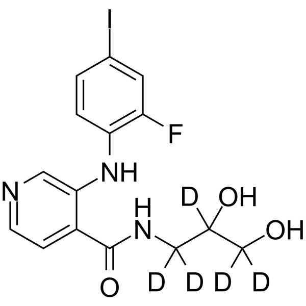 rac-AS-703026-d5 Structure