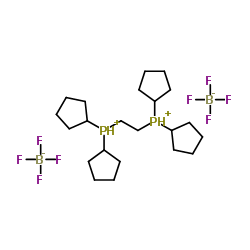 1,2-双(双环戊膦)乙烷双(四氟硼酸盐)图片