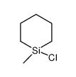 1-Chloro-1-methylsilacyclohexane结构式