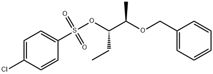 (2S,3R)-2-(Benzyloxy)pentan-3-yl4-chlorobenzenesulfonate Structure