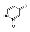 5-Hydroxypyridazine 1-oxide Structure