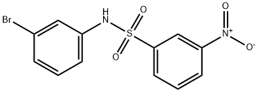 N-(3-溴苯)-3-硝基苯磺酰胺图片