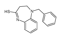 5-benzyl-3,4-dihydro-1H-1,5-benzodiazepine-2-thione结构式
