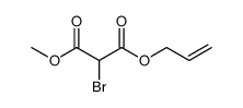 1-allyl 3-methyl 2-bromomalonate结构式