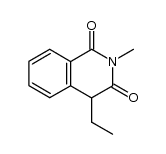 4-ethyl-2-methylisoquinoline-1,3(2H,4H)-dione结构式