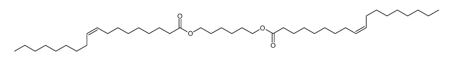 6-[(Z)-octadec-9-enoyl]oxyhexyl-(Z)-octadec-9-enoate Structure