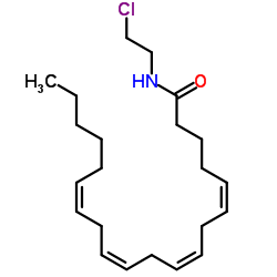 Arachidonyl-2'-chloroethylamide structure