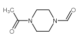 4-acetylpiperazine-1-carbaldehyde Structure