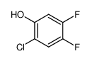 Phenol,2-chloro-4,5-difluoro- structure