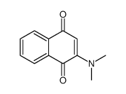 2-(dimethylamino)naphthalene-1,4-dione Structure