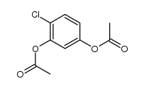 4-chlororesorcinol diacetate Structure