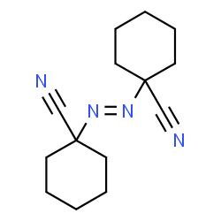 1,1'-Azobis(cyclohexylnitrile)结构式