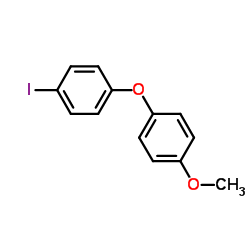1-Iodo-4-(4-methoxyphenoxy)benzene Structure