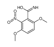 3,6-dimethoxy-2-nitrobenzamide Structure