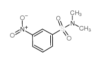 Benzenesulfonamide,N,N-dimethyl-3-nitro- Structure