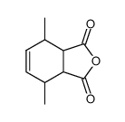 3,6-Dimethyl-4-cyclohexene-1,2-dicarboxylic anhydride结构式